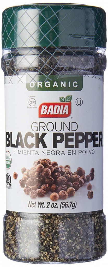 PIMIENTA NEGRA MOLIDA ORGÁNICA BADIA