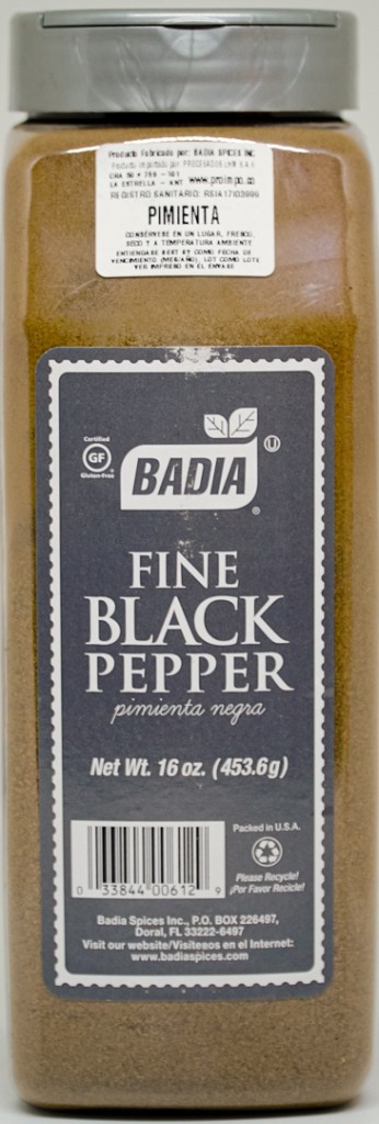 PIMIENTA NEGRA FINA