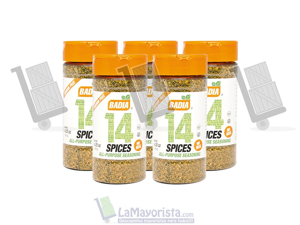 14 Especias 120.5 gr