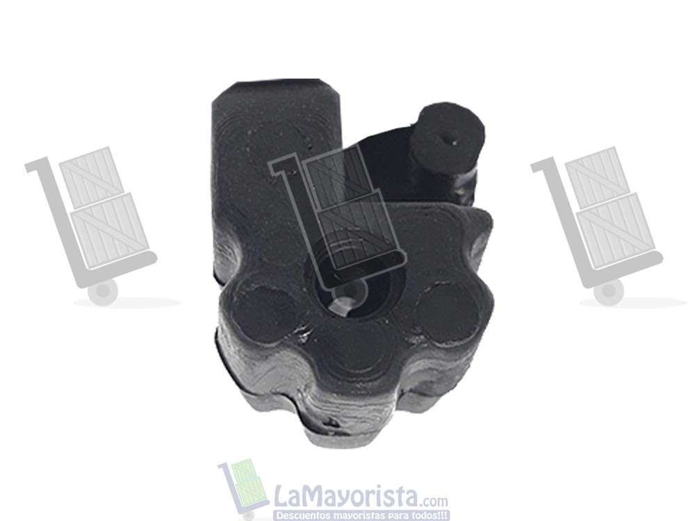 Aislador Pivote Plano – Negro