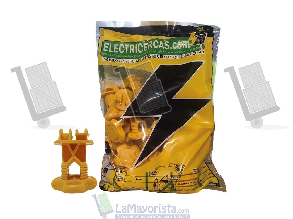 Aislador Para Varilla Cerca Móvil – Amarillo