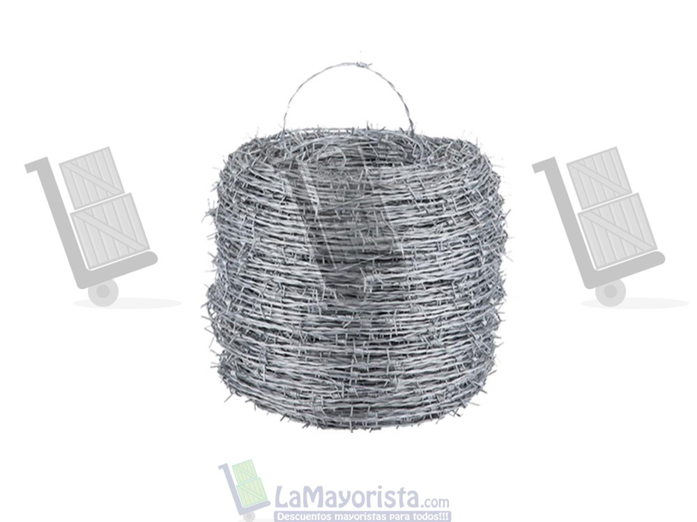 Alambre De Púas – Calibre 14 X 200 Mts