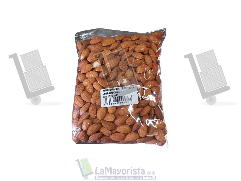 Almendra natural x 500 gr