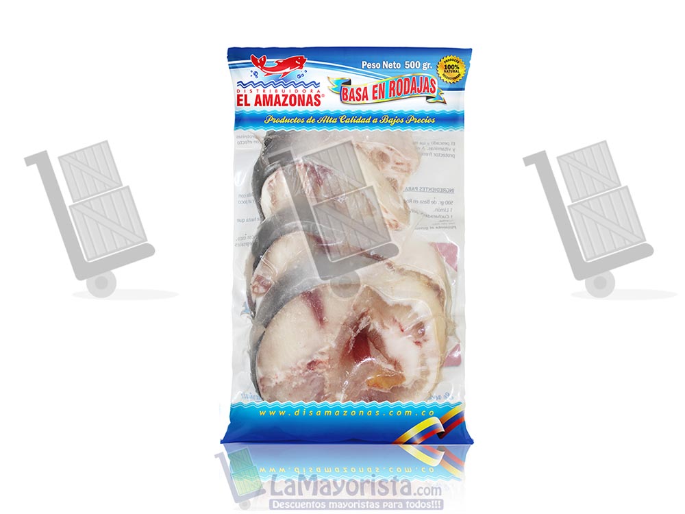 Basa en rodajas x 500g