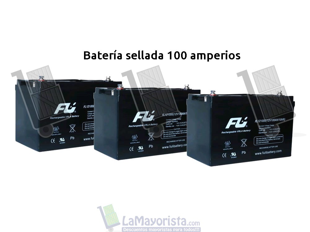 Batería Sellada 100 Amperios – 12 VTS