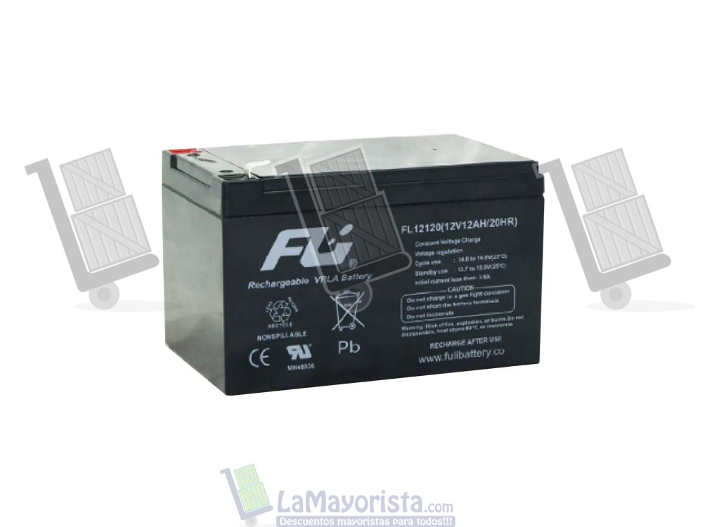 Batería Sellada 12 Amperios – 12 VTS