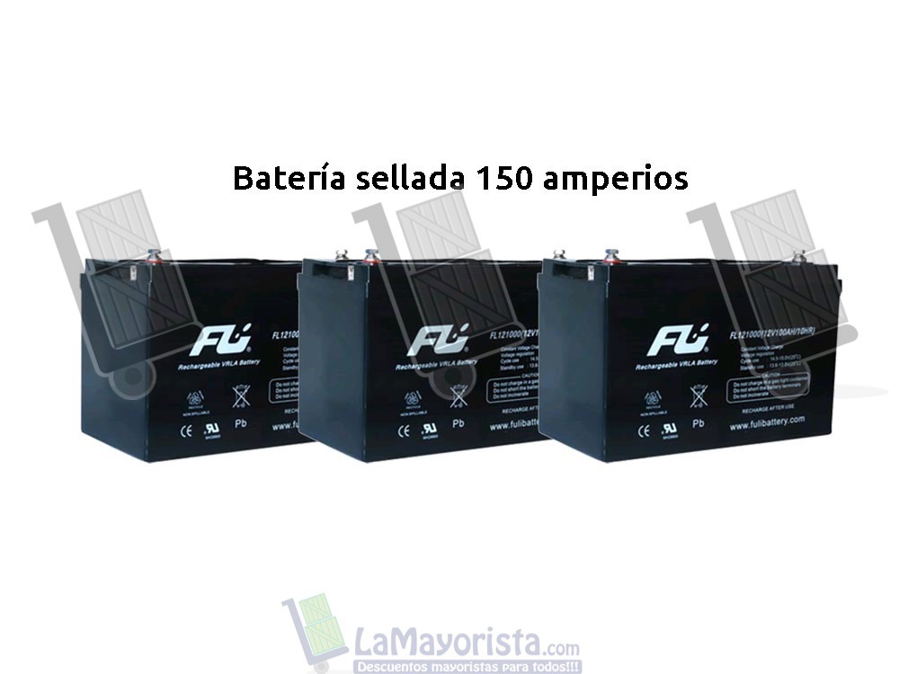 Batería Sellada 150 Amperios – 12 VTS