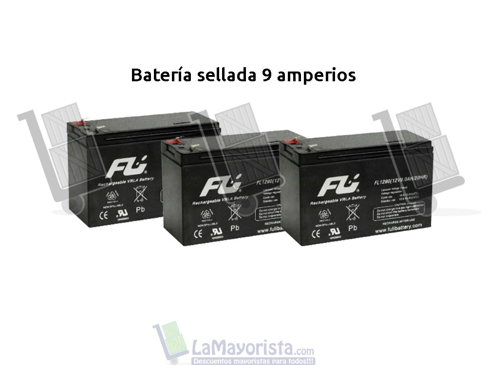 Batería Sellada 9 Amperios – 12 VTS