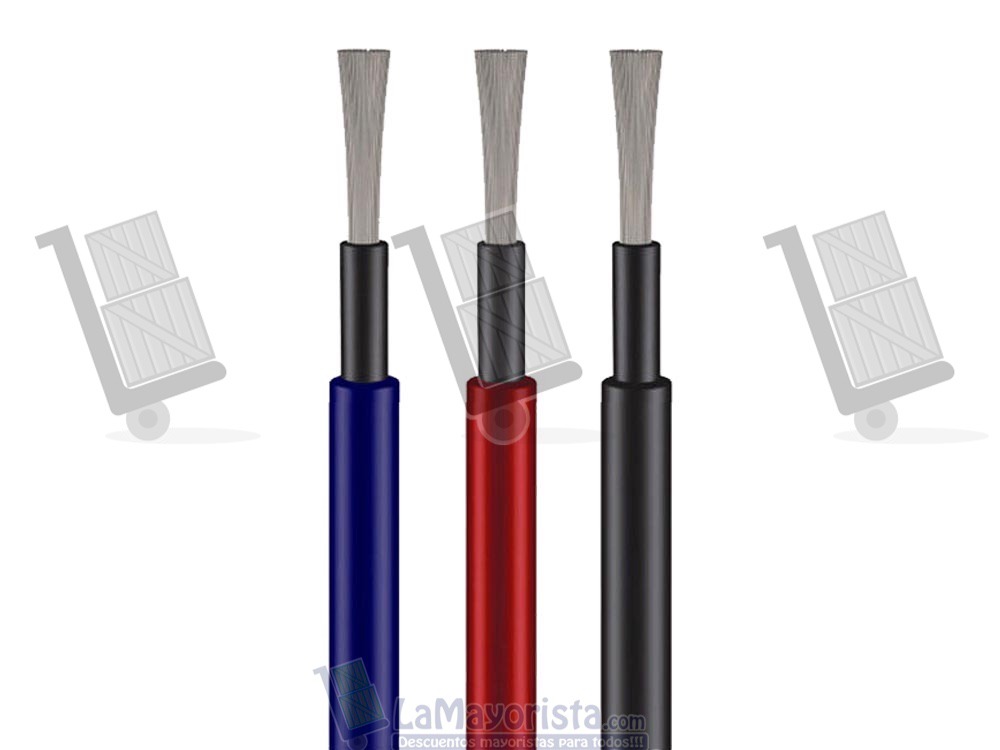 Cable Solar 4 Milímetros X 5 Mts