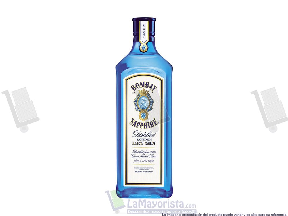 GINEBRA BOMBAY SAPPHIRE 750ML