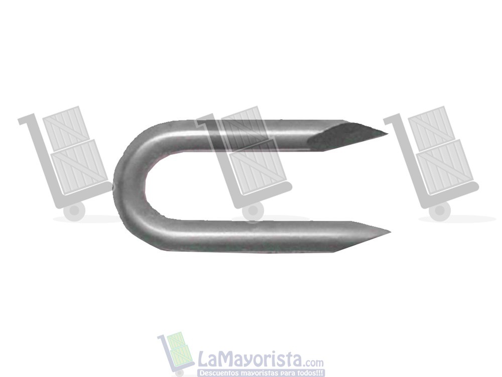 Grapa 1 x 9″ Galvanizada Caja x 1.000 Gramos