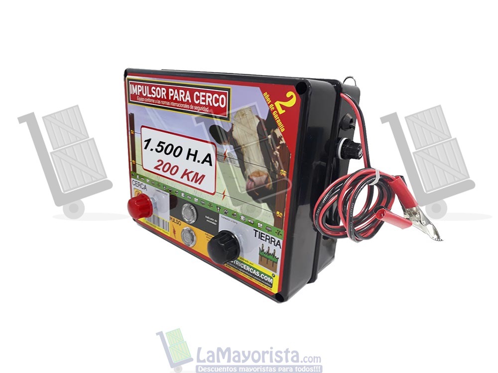 Impulsor B 200 KM (1500 Hectáreas) De Batería 12 VTS