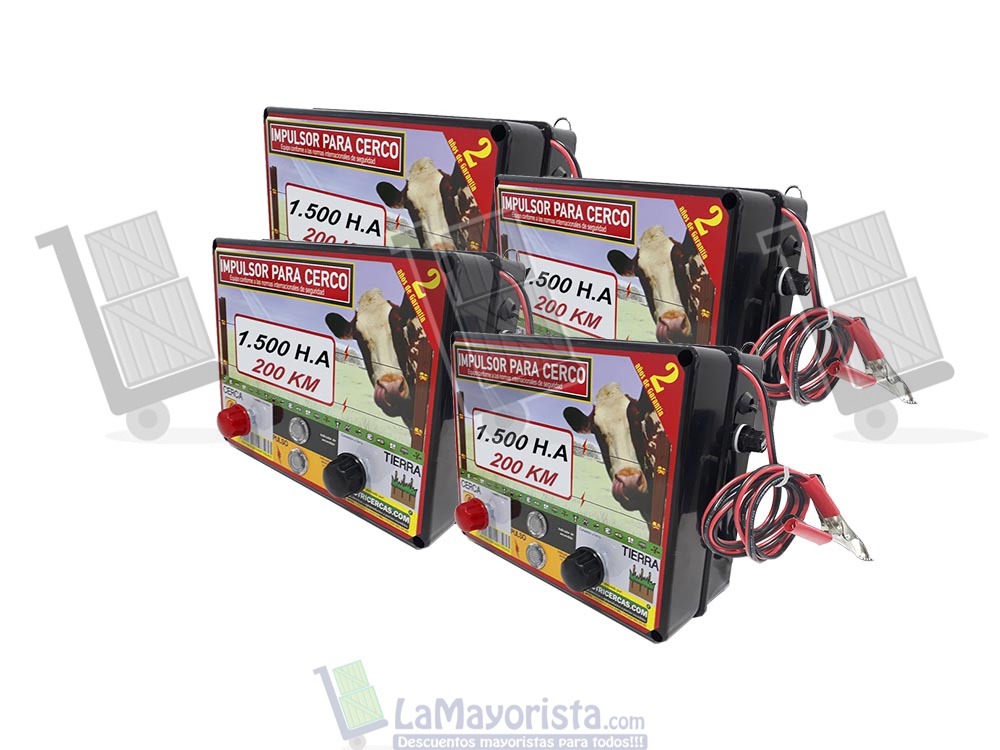 Impulsor B 200 KM (1500 Hectáreas) De Batería 12 VTS