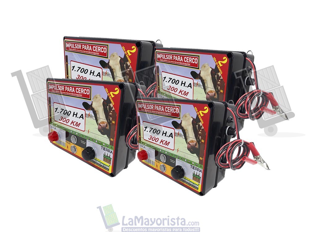 Impulsor B 300 Km (1700 Hectáreas) De Batería 12 VTS