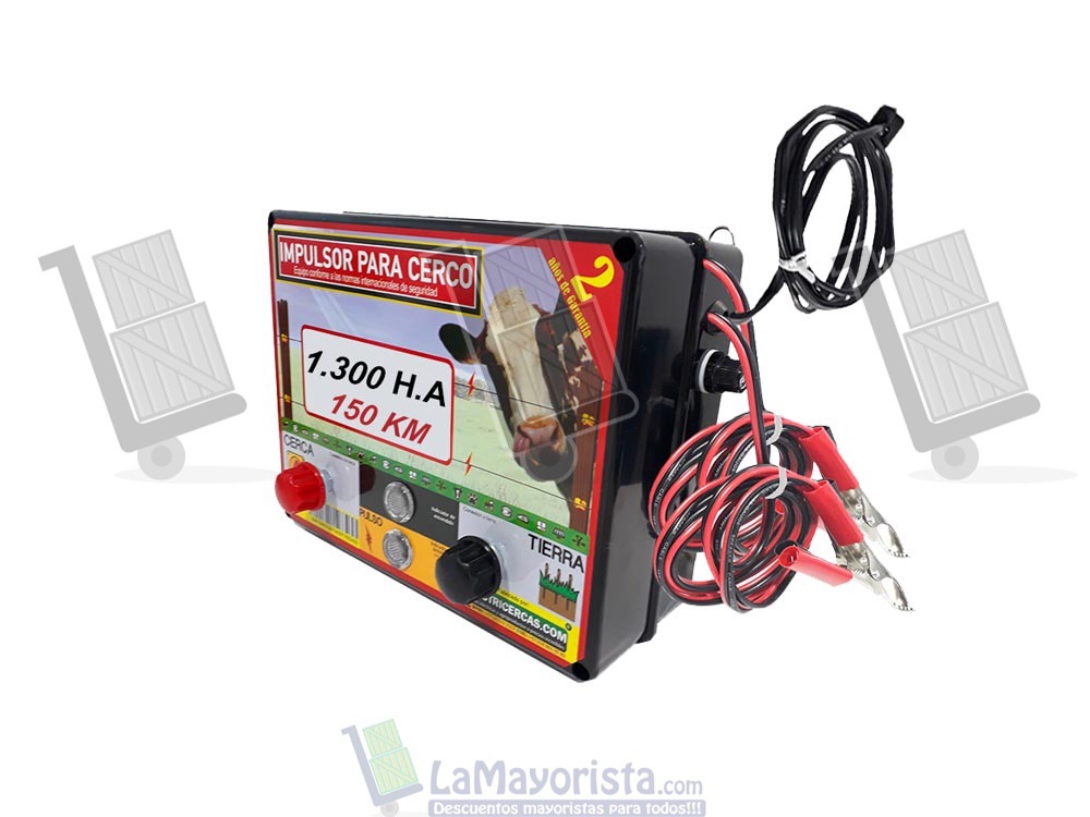 Impulsor D 150 KM (1.300 Hectáreas) De Corriente 110 VTS & Batería 12 VTS