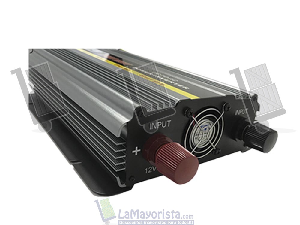 Inversor De Corriente 1500W 24 VTS a 110 VTS Onda Pura