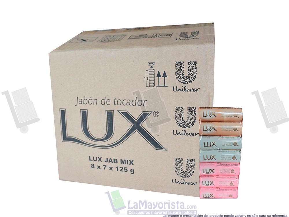 Jabón Lux X 125Gr surtido x7 unidades