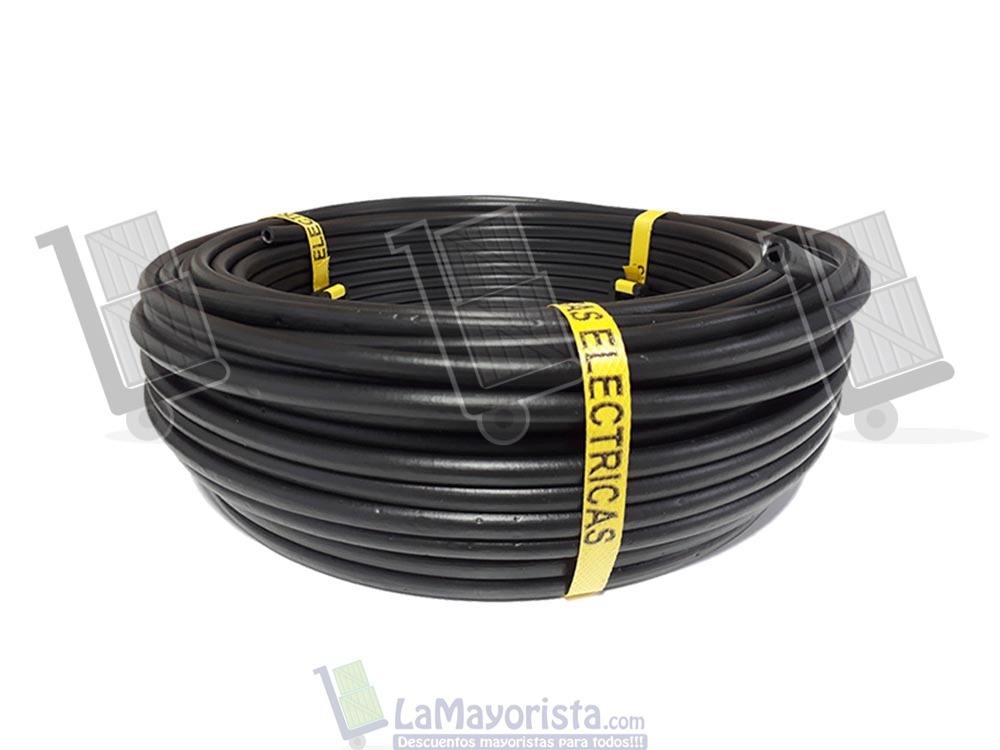 Manguera Aisladora Rollo de 50 Metros – Negro