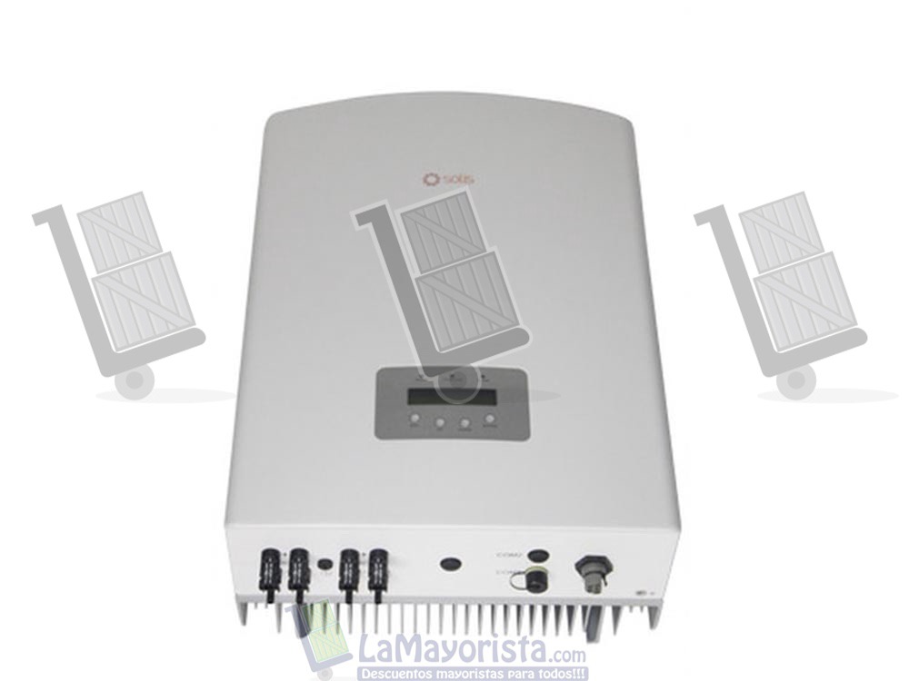 Mini Inversor Solis 700W Salida A 220VTS Para Conexión A Red Sin Bateria