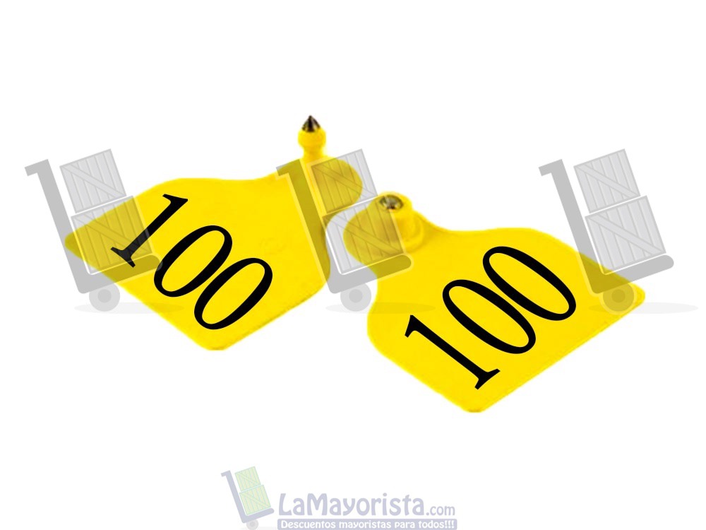 Orejeras Grandes Bolsa X100 Unds marcadas