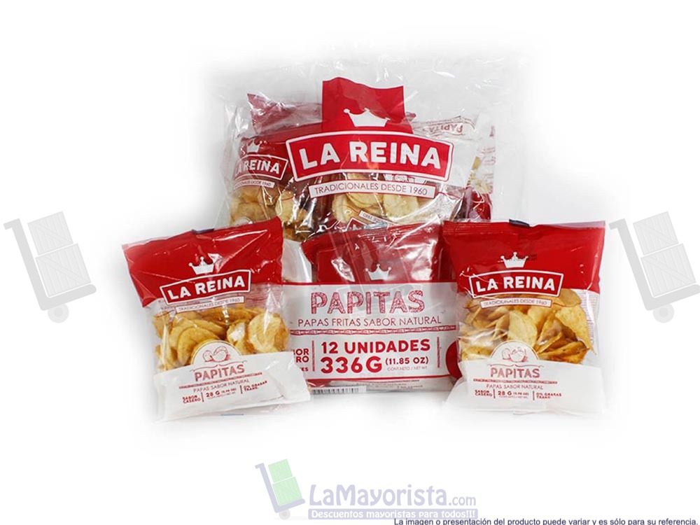 PAPA NATURAL LA REINA x 12 unidades