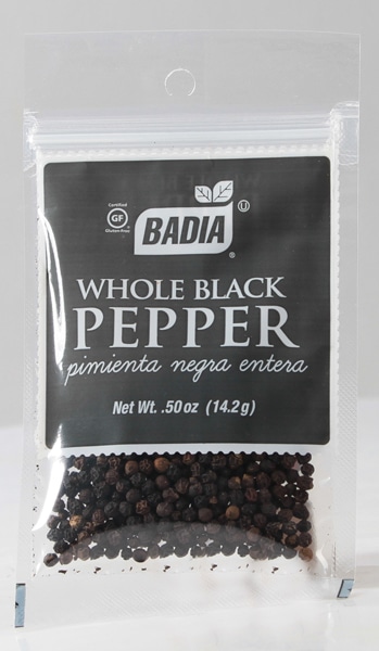 PIMIENTA NEGRA ENTERA BADIA
