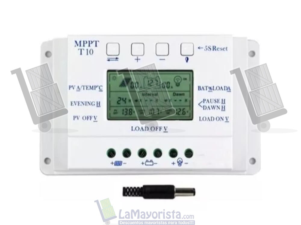 Regulador / Controlador Solar MPPT 20 Amp Con Amplificador Microchip De Potencia 12/24 Volt