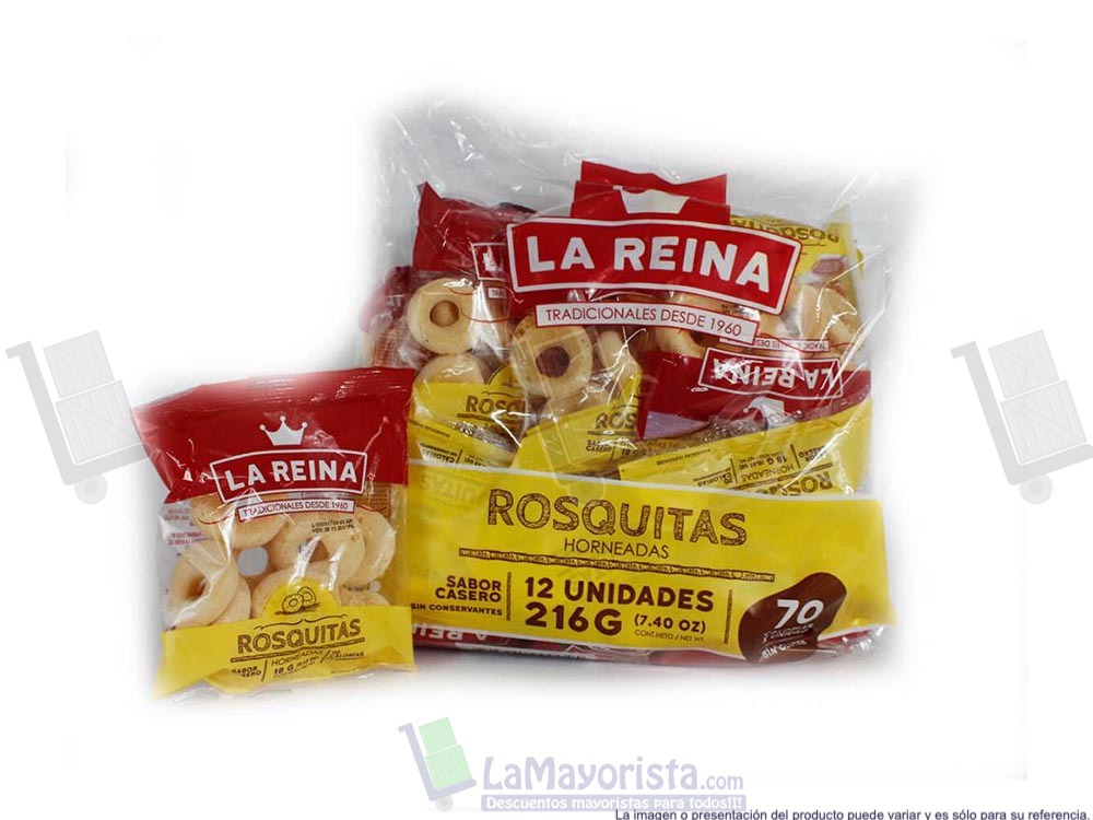 ROSQUILLAS LA REINA *216GR x12 unidades