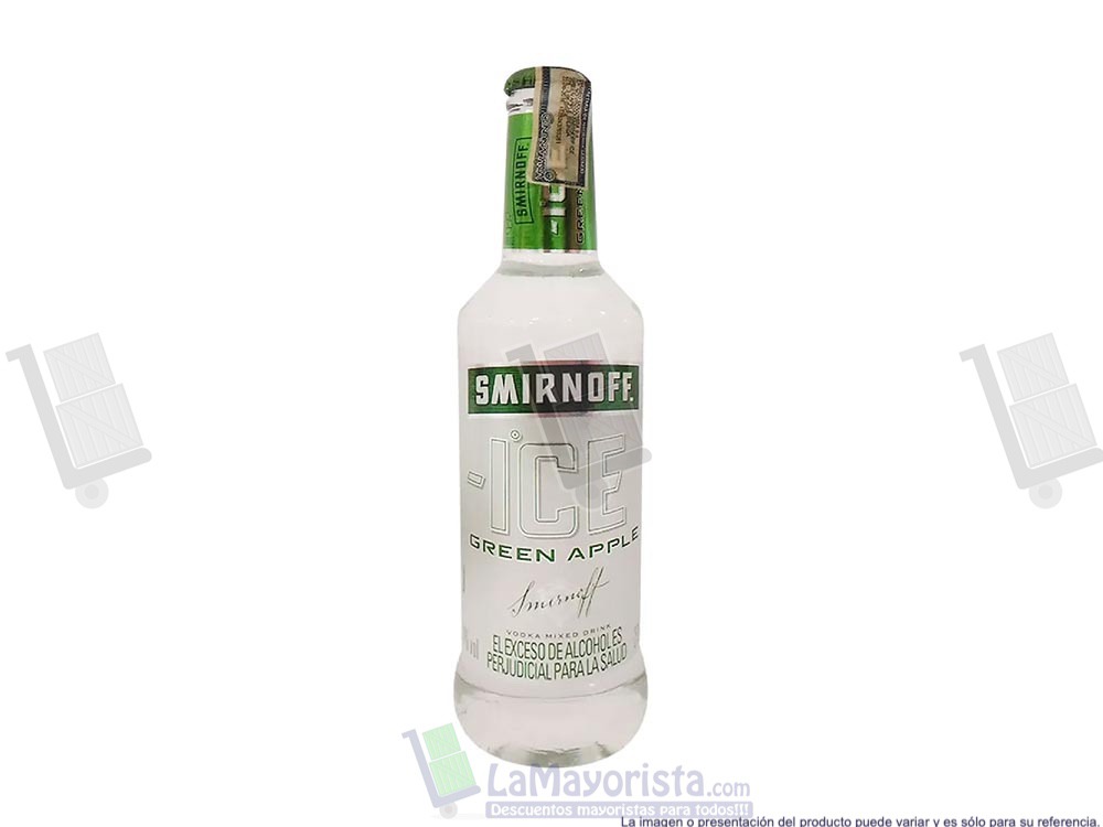 SMIRNOFF ICE VIDRIO MANZANA VERDE 275ml