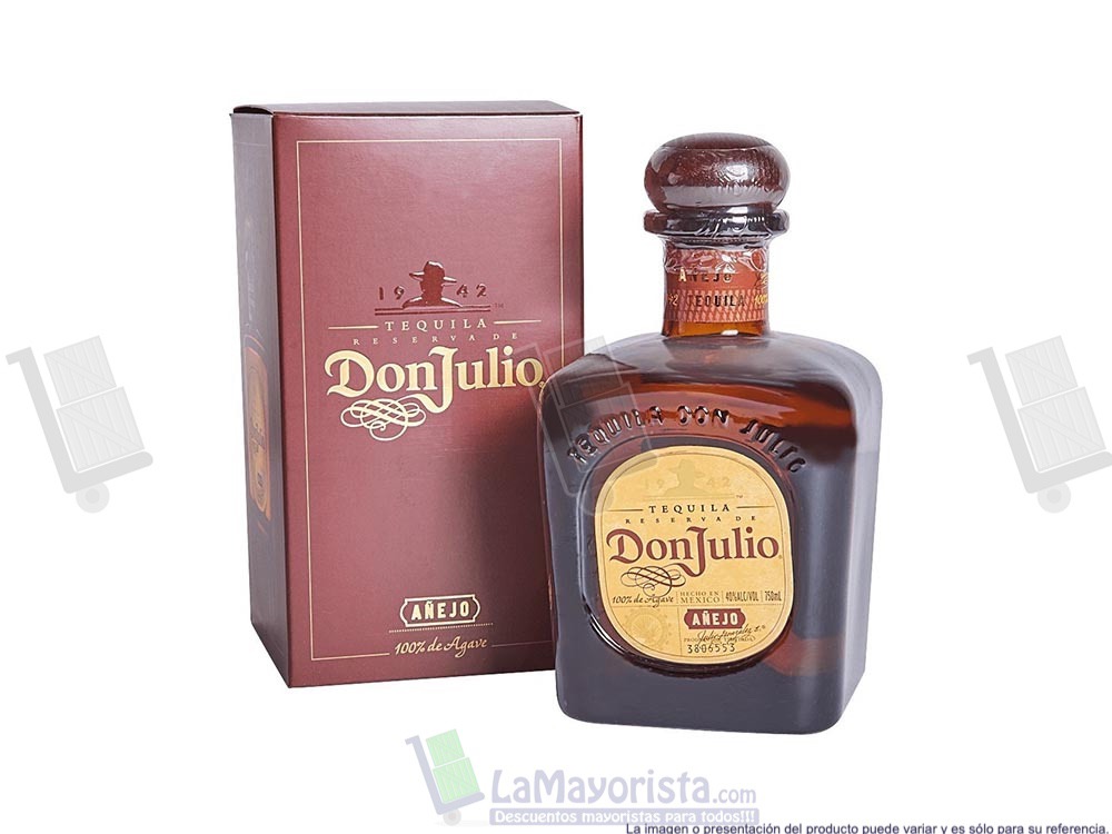 TEQUILA DON JULIO AÑEJO REPOSADO 750ML