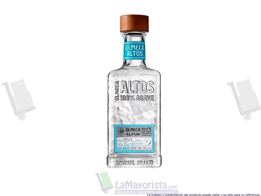 TEQUILA OLMECA ALTOS PLATA 700ML