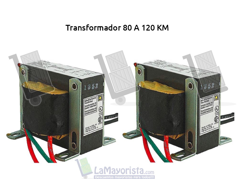 Transformador DE 80 A 120 KM