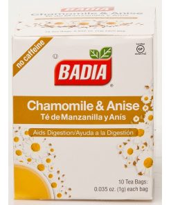 TE DE MANZANILLA Y ANÍS BADIA