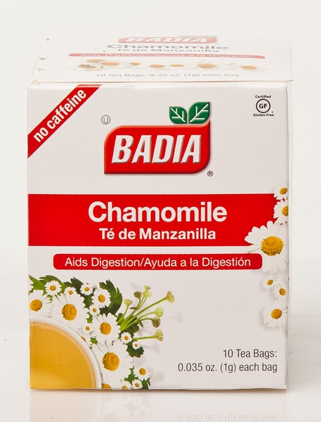 TE DE MANZANILLA BADIA