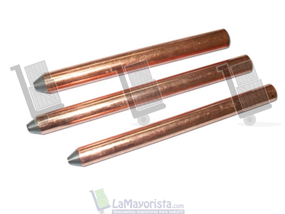 Varilla Copperweld Con Grapa – 1.8 Mts