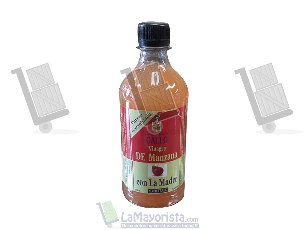 Vinagre de manzana x 500 ml
