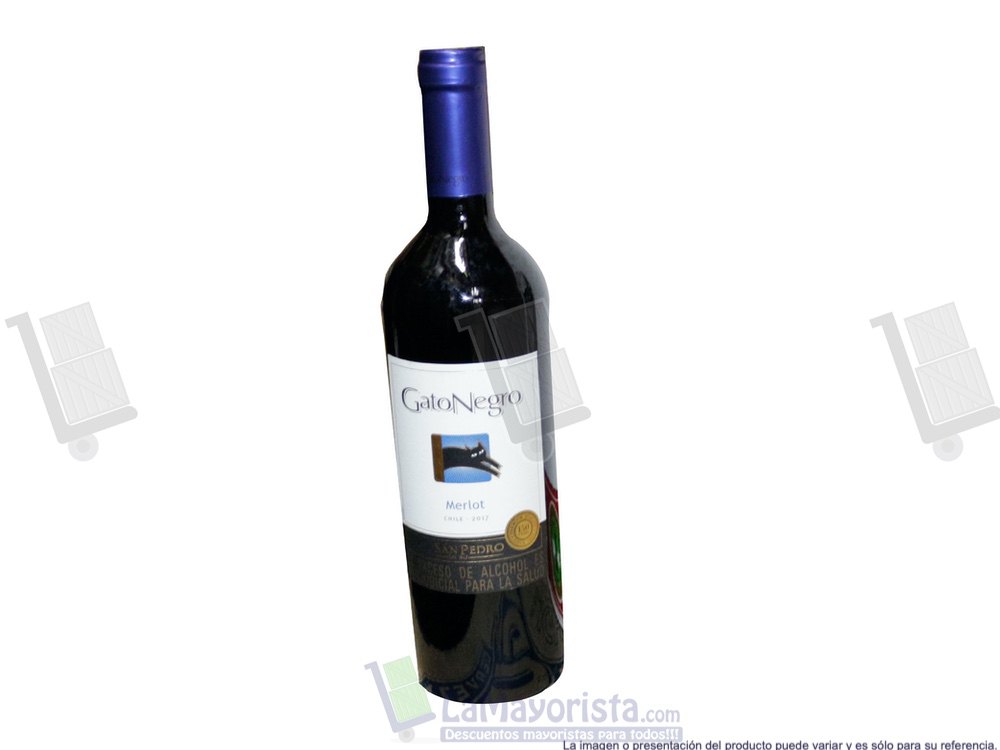 VINO GATO NEGRO MERLOT 750ML