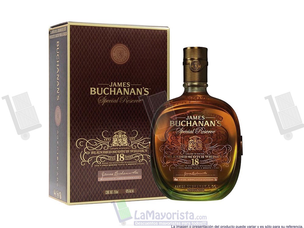 WISKY BUCHANANS RESERVA 750ML