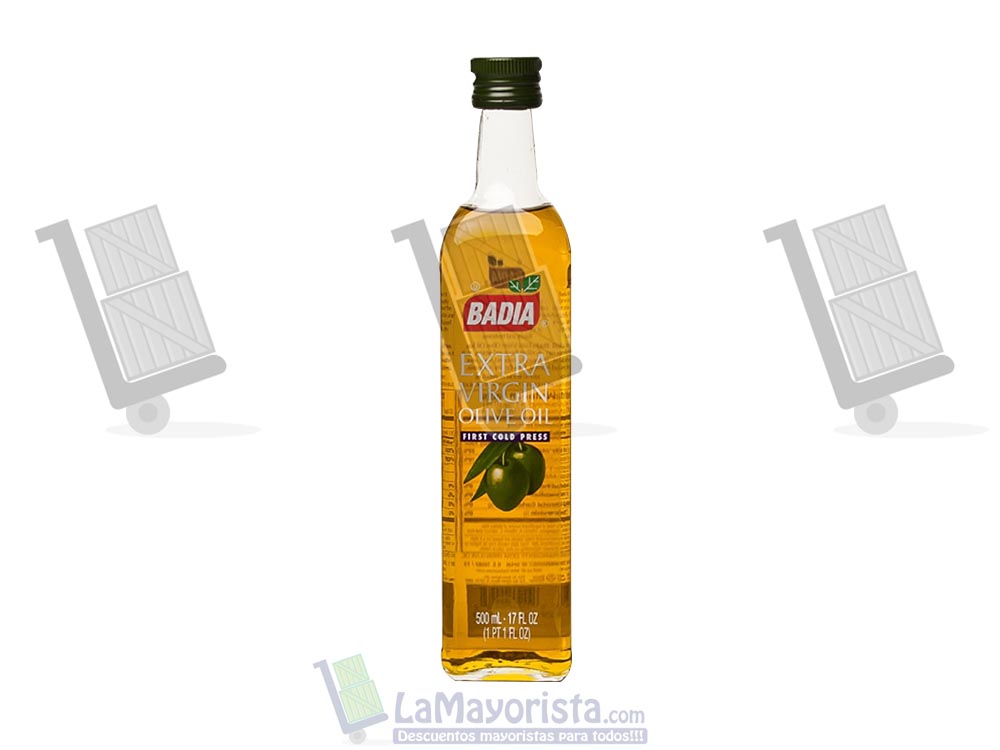 Aceite de oliva extravirgen x 500 ml