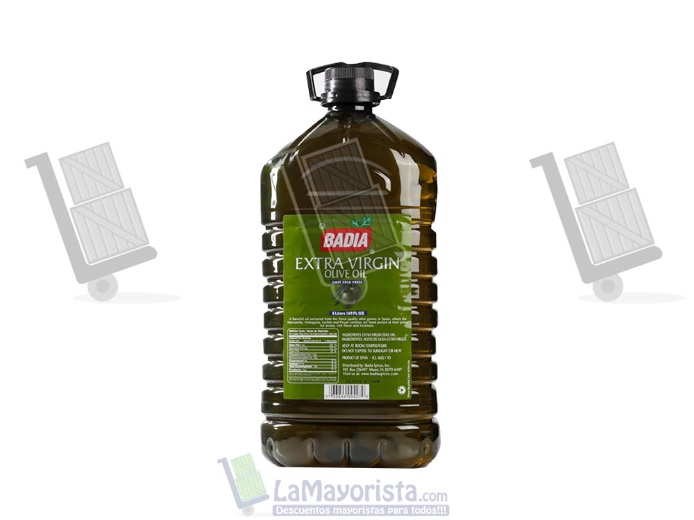 Aceite de oliva extravirgen x 5 litros