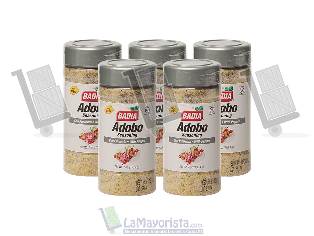 Adobo con pimienta Badia x 198.4 gr