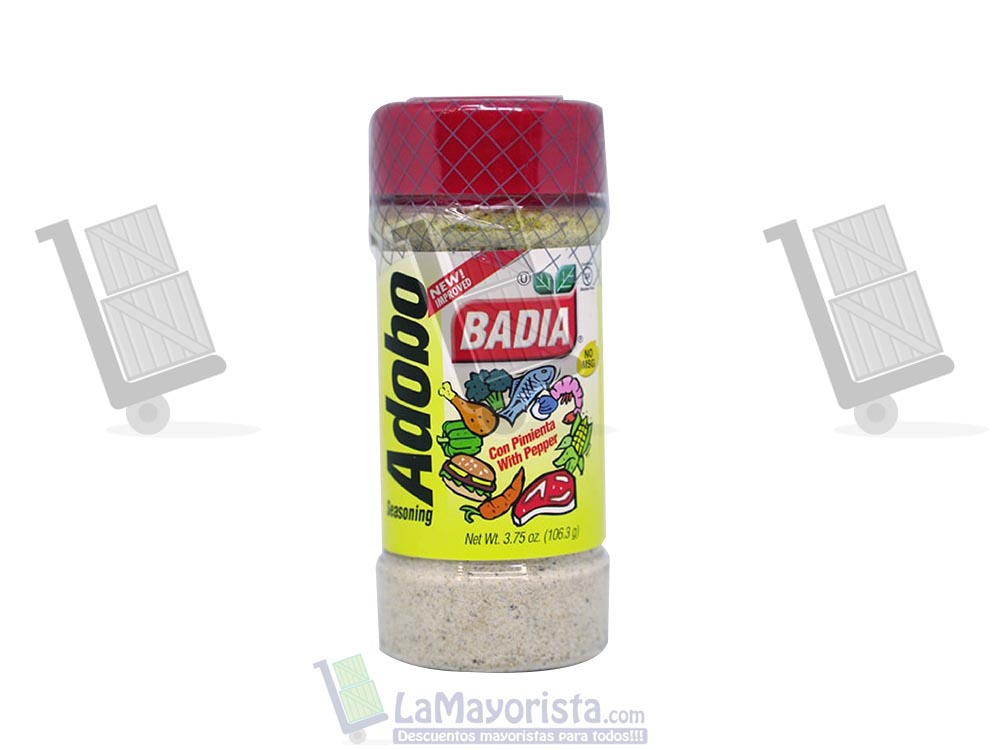 Adobo con pimienta Badia x 106.3 gr