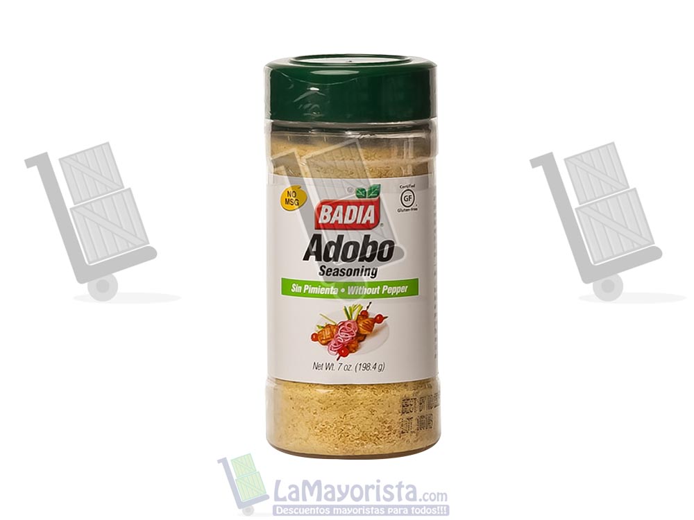 Adobo sin pimienta Badia x 198.4 gr