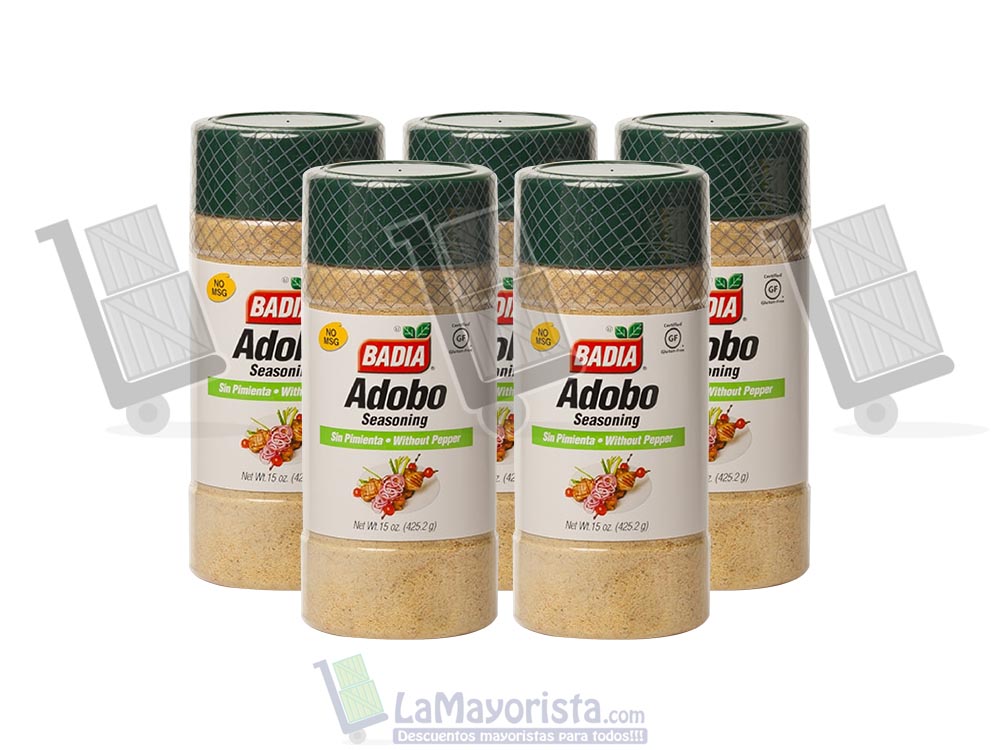 Adobo sin pimienta Badia x 425.24 gr