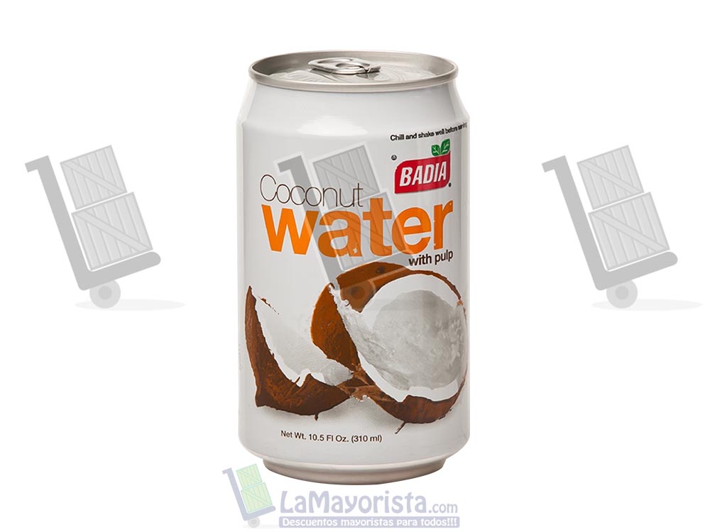 Agua de coco pulpa Badia x 310 ml