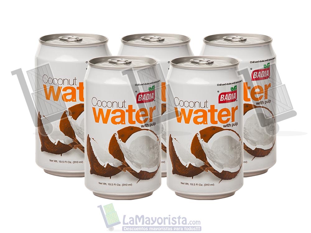 Agua de coco pulpa Badia x 310 ml