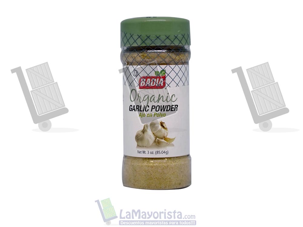 Ajo en polvo orgánico x 85.04 gr