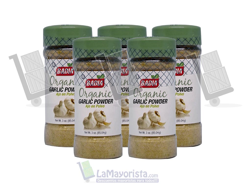 Ajo en polvo orgánico x 85.04 gr