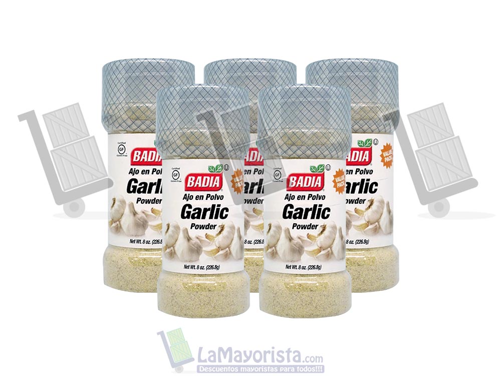 Ajo en polvo x 226.8 gr