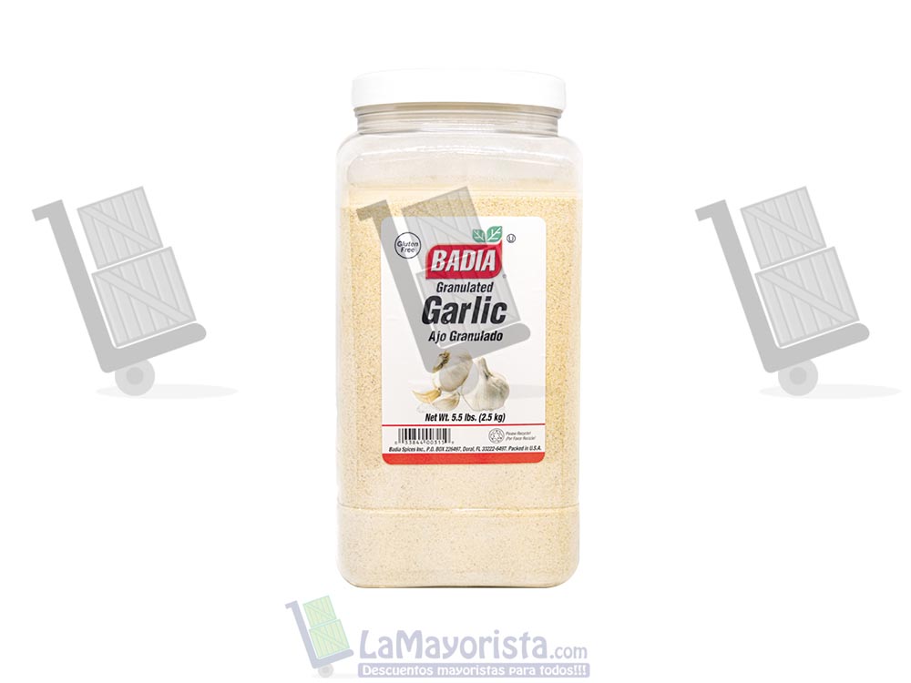 Ajo granulado Badia x 2494.76 gr